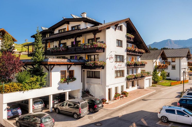 Hotel Barbara Serfaus im Sommer